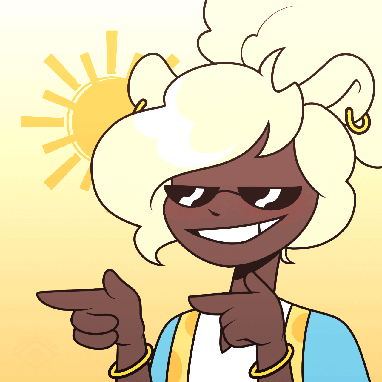 Flat colour